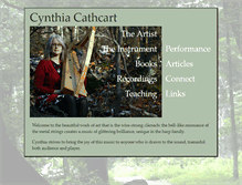 Tablet Screenshot of cynthiacathcart.com